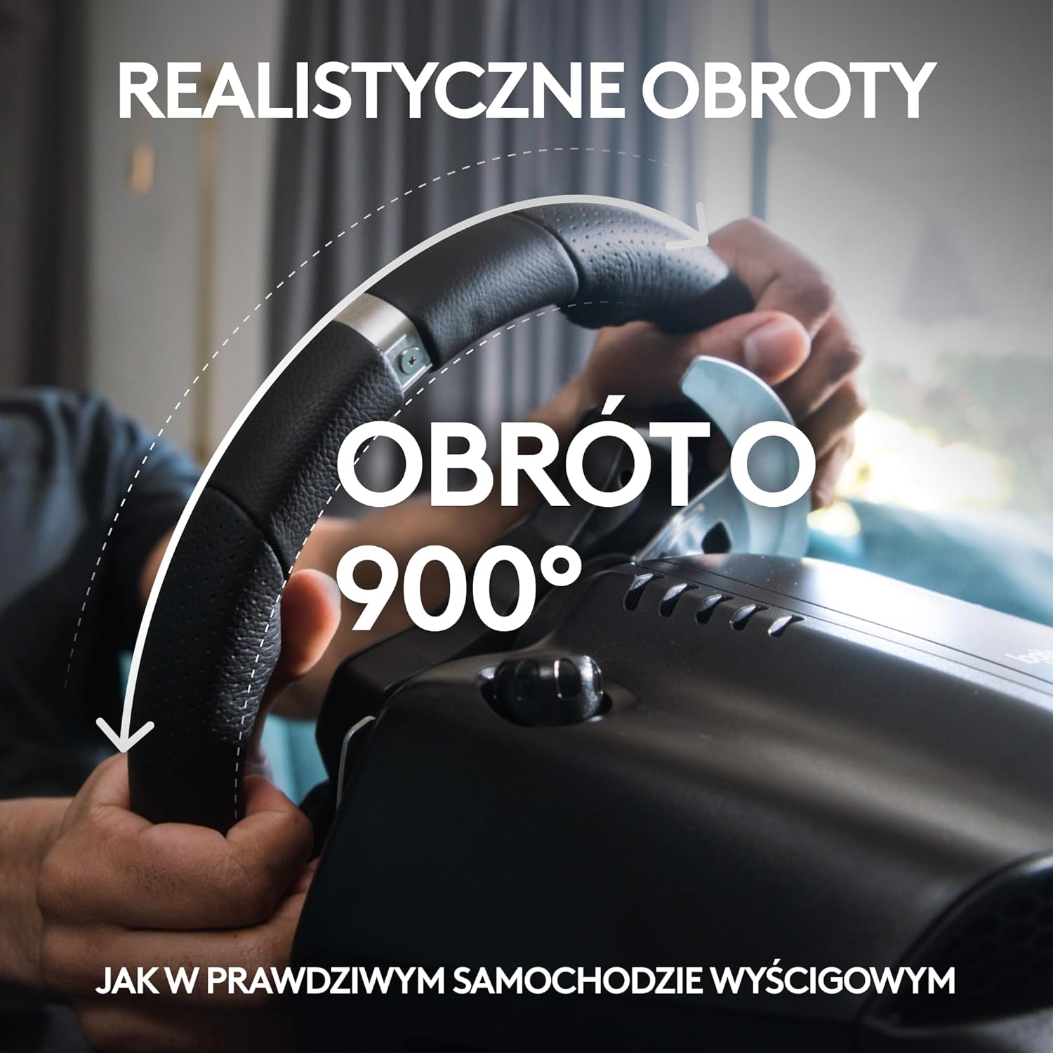 Logitech G29 Driving Force Racing Wheel For Playstation®4, Playstation®3 And Pc, Kierownica Wyścigowa Do Konsoli Playstation I Komputera, Playstation®5/Playstation®4/Playstation®3/Pc - Czarny ,941-000112