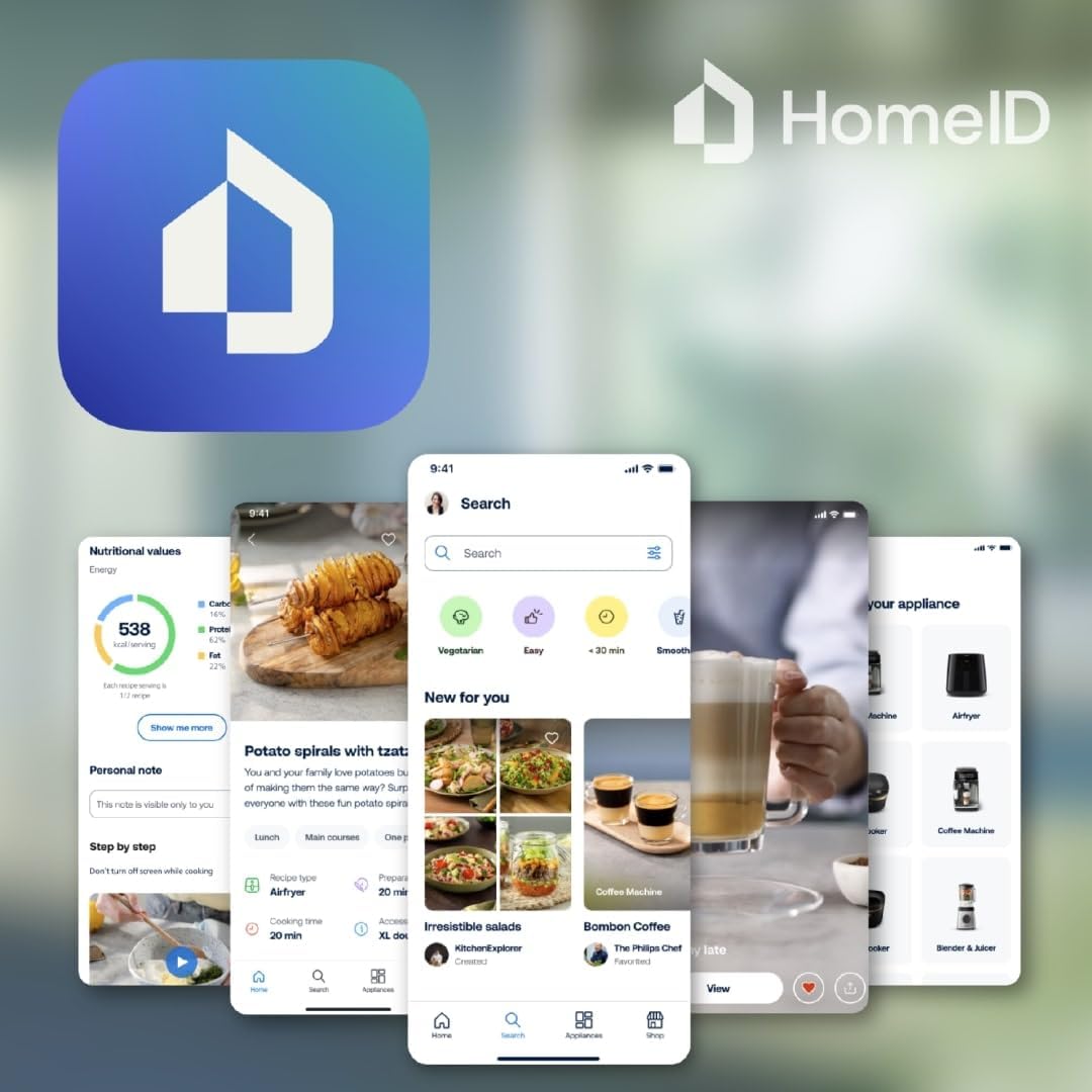Philips Seria 7000 Urządzenie do wyrobu makaronu - Technologia ProExtrude, Automatyczne ważenie, 8 tarczy formujących, Idealne ciasto, Łatwe czyszczenie, Czarny (HR2665/93)