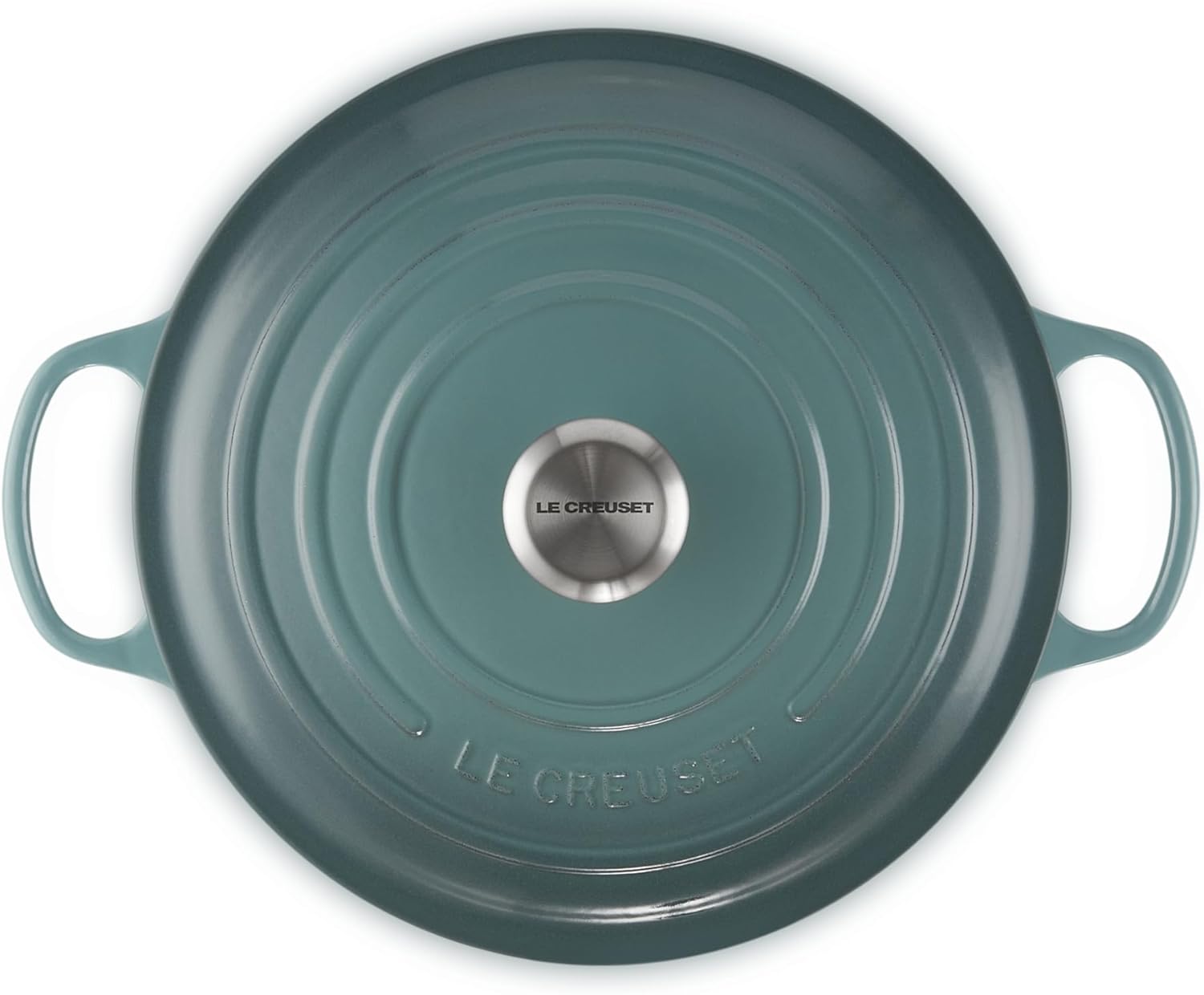 Le Creuset Signature żeliwne naczynie do pieczenia z pokrywką, Ø 26 cm, okrągłe, nadaje się do wszystkich rodzajów kuchenek i kuchenek indukcyjnych, pojemność: 5,3 l, 5,135 kg, kolor czerwony