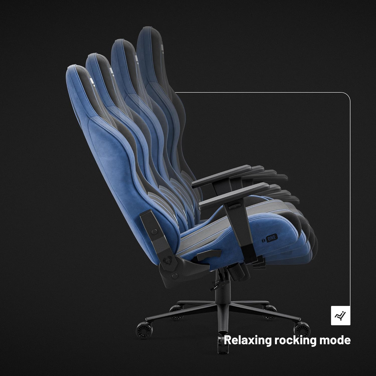 Diablo X-One 2.0 Fotel Gamingowy Krzesło Biurowe Dla Gracza Obrotowy Regulowane Podłokietniki Ekoskóra Ergonomiczny Design Funkcja Bujania Poduszka Pod Kark i Lędźwie (Candy Rose, Normal)