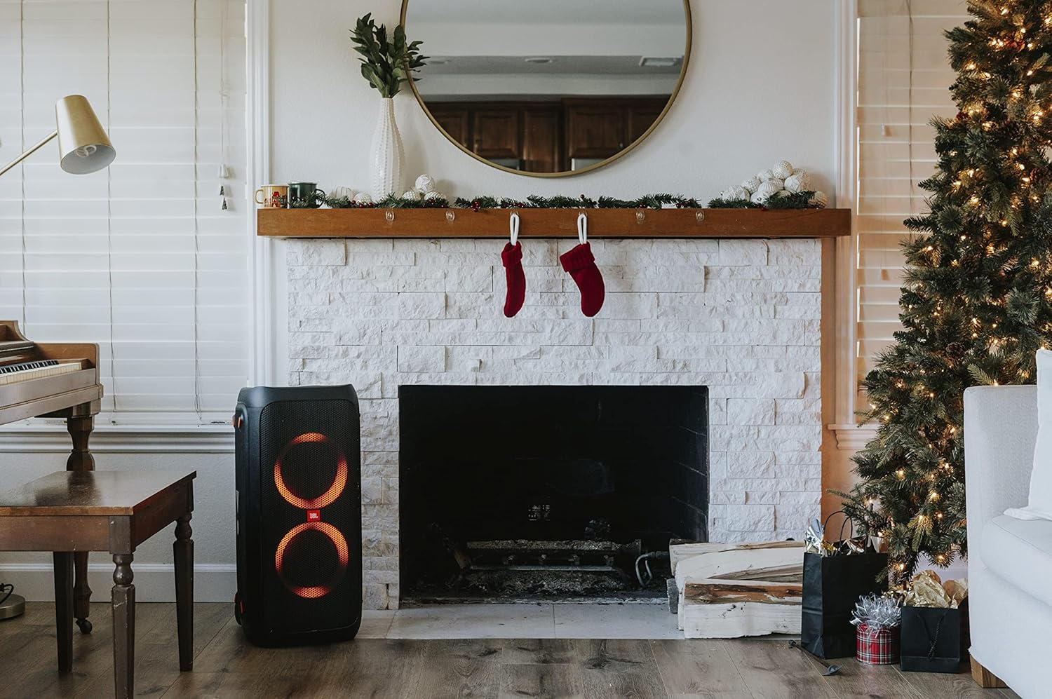 Jbl Partybox 110 JBLPARTYBOX110EU Głośnik Bluetooth, Czarny, 24 x 69 x 2,5 cm