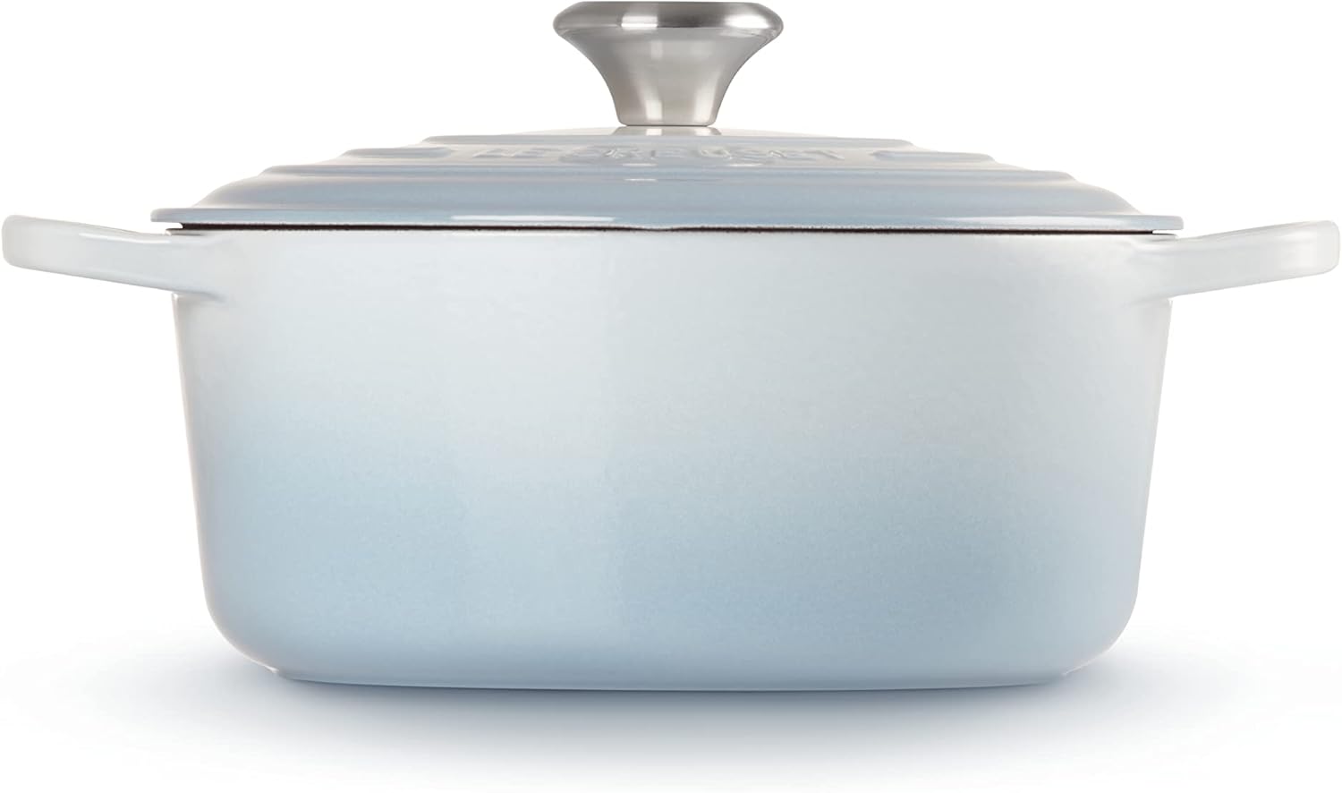 Le Creuset Signature żeliwne naczynie do pieczenia z pokrywką, Ø 26 cm, okrągłe, nadaje się do wszystkich rodzajów kuchenek i kuchenek indukcyjnych, pojemność: 5,3 l, 5,135 kg, kolor czerwony