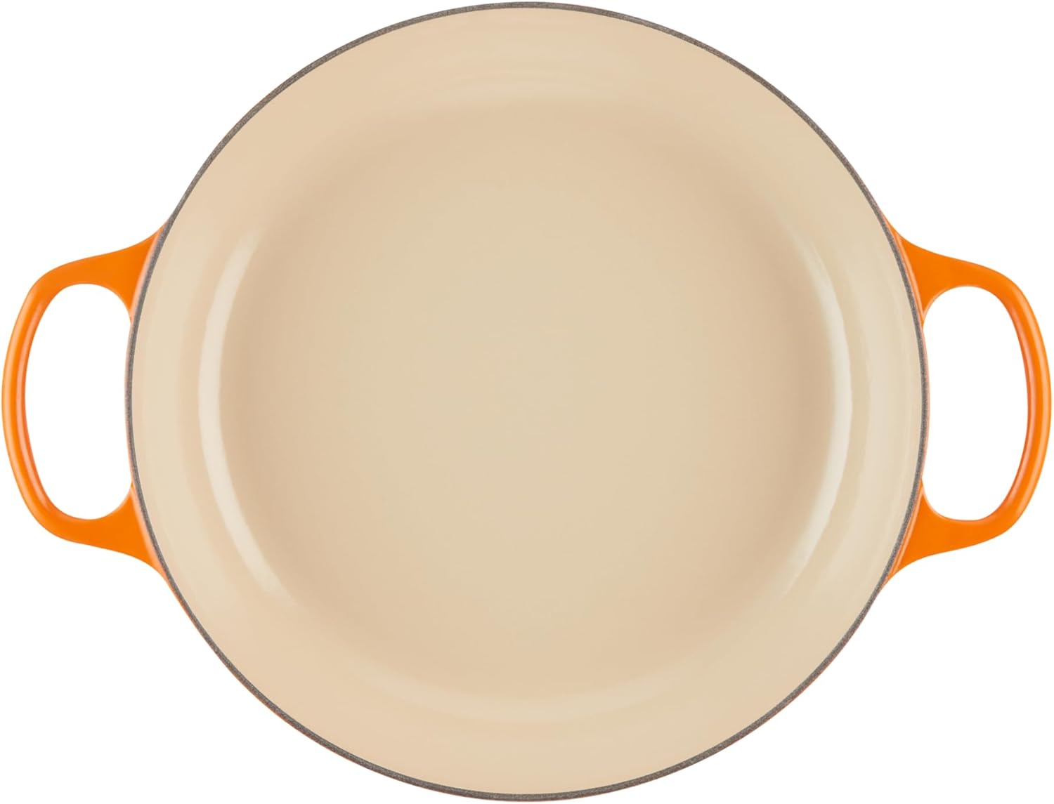 Le Creuset Signature żeliwny garnek Gourmet, okrągły, Ø 30 cm, 3,5 l, do wszystkich rodzajów kuchenek włącznie z indukcyjnymi, 5,55 kg, czerwony piec