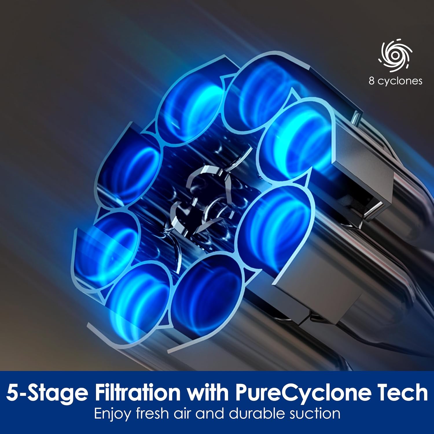 Tineco Floor ONE S7 Stretch Ultra Bezprzewodowy Odkurzacze na sucho i mokro, zapobiegająca splątaniu 180°, czas pracy 50 minut, samooczyszczanie Flashdry 85℃, dwustronne czyszczenie krawędzi