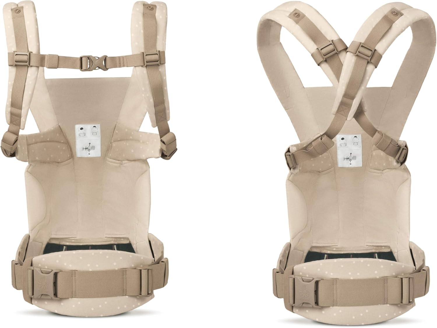 Ergobaby Omni Breeze Nosidełko dla noworodków od urodzenia do 20 kg, 4 pozycje SoftFlex Mesh Ergonomiczne nosidełko dla niemowląt Nosidełko do noszenia na plecach, Graphite Grey