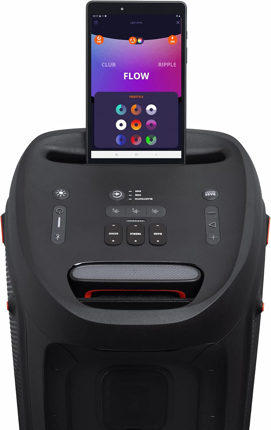 Jbl Partybox 110 JBLPARTYBOX110EU Głośnik Bluetooth, Czarny, 24 x 69 x 2,5 cm