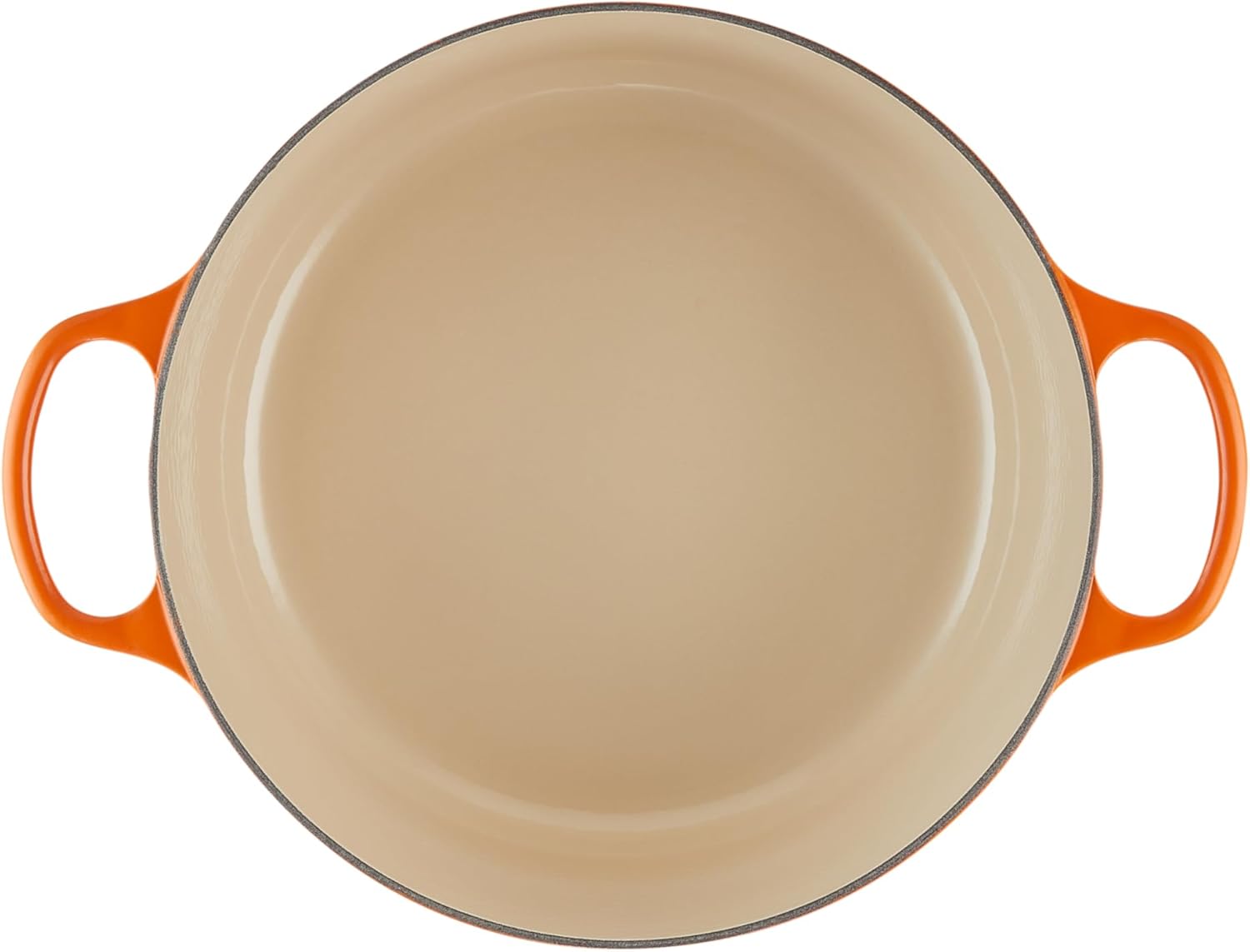 Le Creuset Signature żeliwne naczynie do pieczenia z pokrywką, Ø 26 cm, okrągłe, nadaje się do wszystkich rodzajów kuchenek i kuchenek indukcyjnych, pojemność: 5,3 l, 5,135 kg, kolor czerwony