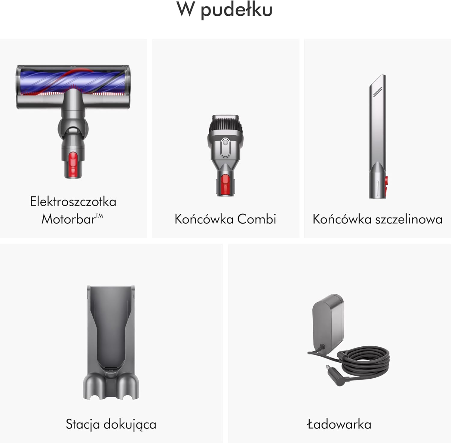 Bezprzewodowy odkurzacz pionowy Dyson V8™ Advanced (Srebro/Nikiel)