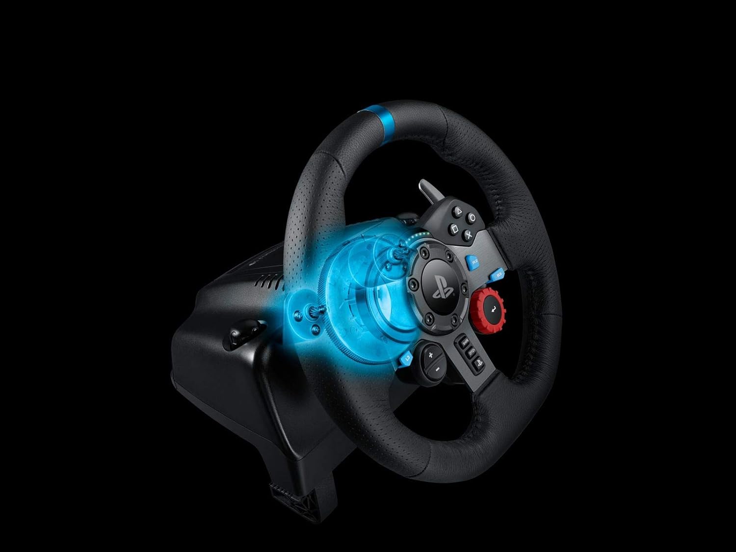 Logitech G29 Driving Force Racing Wheel For Playstation®4, Playstation®3 And Pc, Kierownica Wyścigowa Do Konsoli Playstation I Komputera, Playstation®5/Playstation®4/Playstation®3/Pc - Czarny ,941-000112