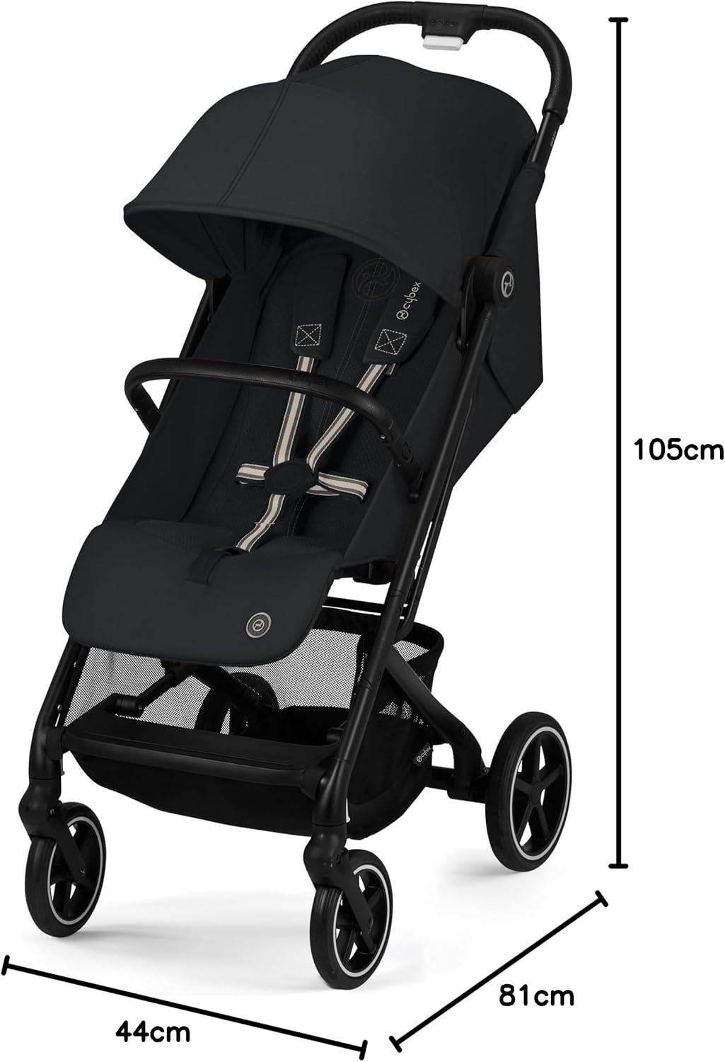 Cybex BEEZY BLK Almond Beige | beż