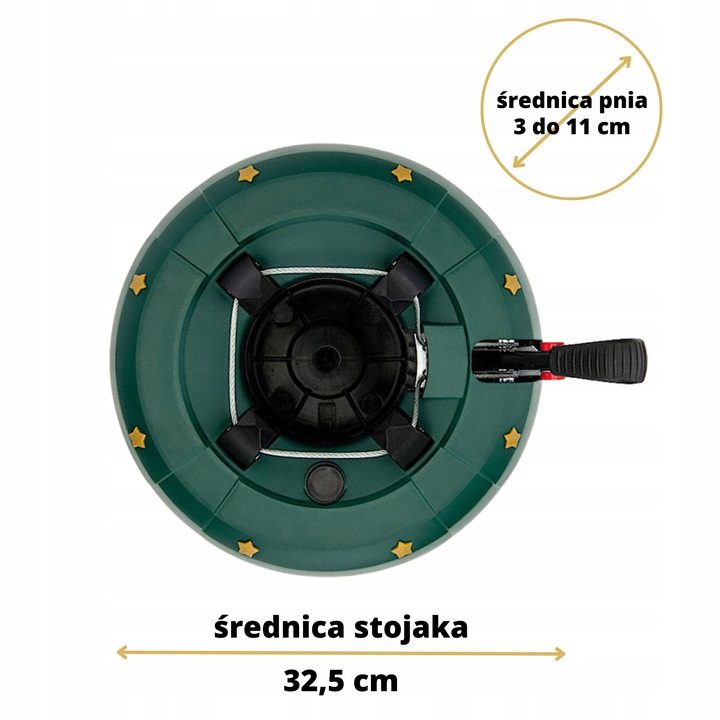STOJAK CHOINKOWY POD CHOINKĘ DRZEWKO 2m PODSTAWKA DRZEWKA DO 2M STABILNY