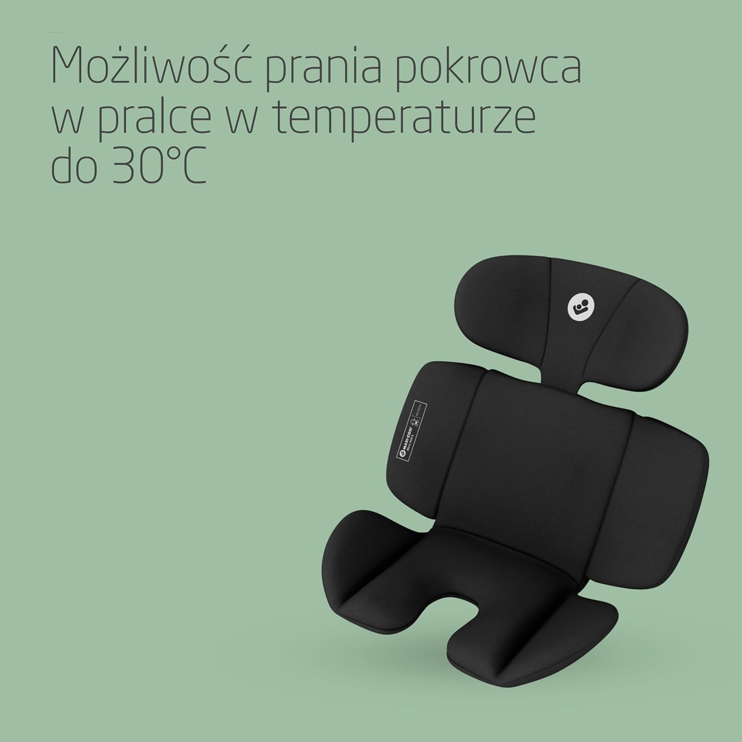 Maxi-Cosi Mica 360 S, Fotelik samochodowy obrotowy 360, 3 miesiące–4 lata (61–105 cm), Obracanie FlexiSpin, 5 pozycji odchylenia, Ochrony G-CELL, Zaczepy na pasy uprzęży Easy-in, Tonal Black