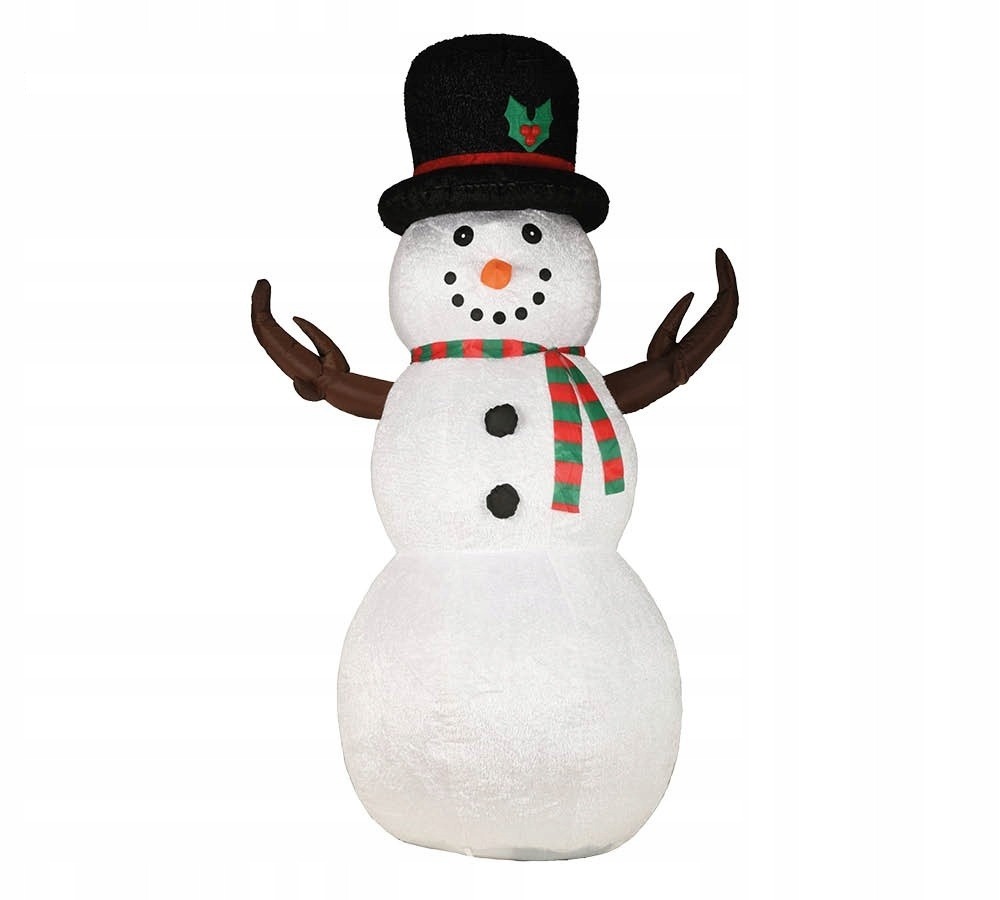 Bałwan nadmuchiwany świąteczna dekoracja ogrodowa