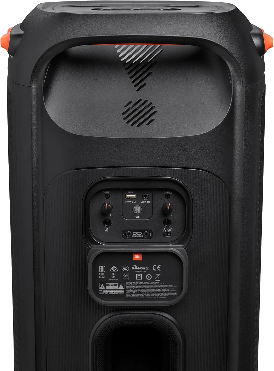 Jbl Partybox 110 JBLPARTYBOX110EU Głośnik Bluetooth, Czarny, 24 x 69 x 2,5 cm