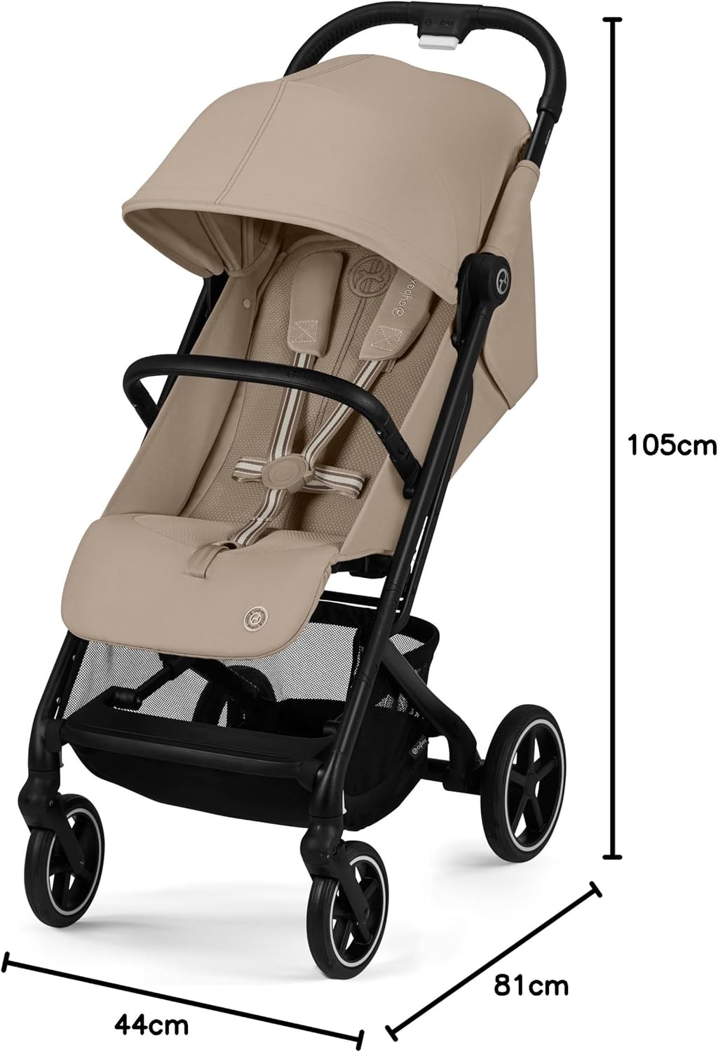 Cybex BEEZY BLK Almond Beige | beż