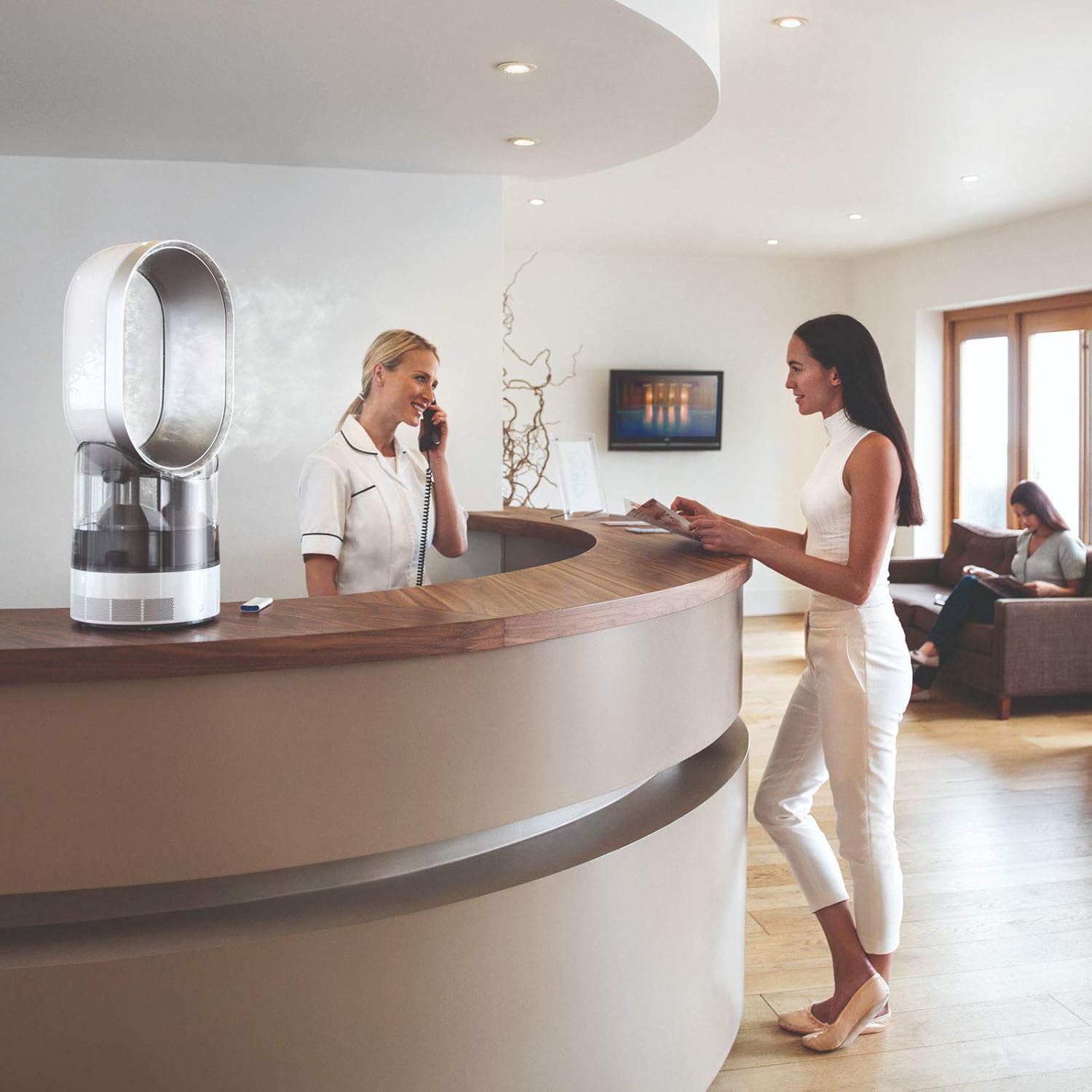 Dyson AM07 Air Multiplier Tower Fan, White