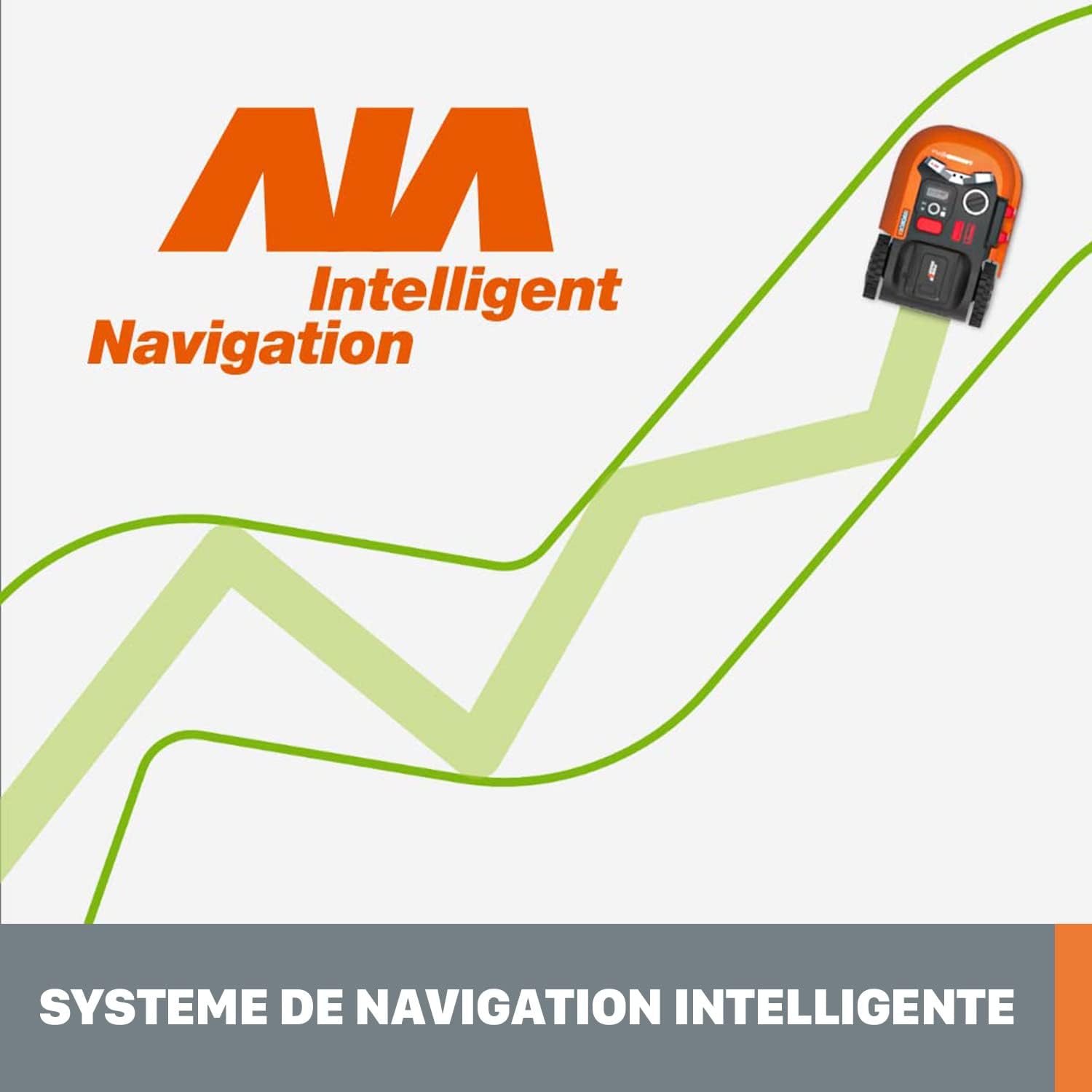 WORX Landroid M500 Plus WR165E Robot Koszący do 500 m²