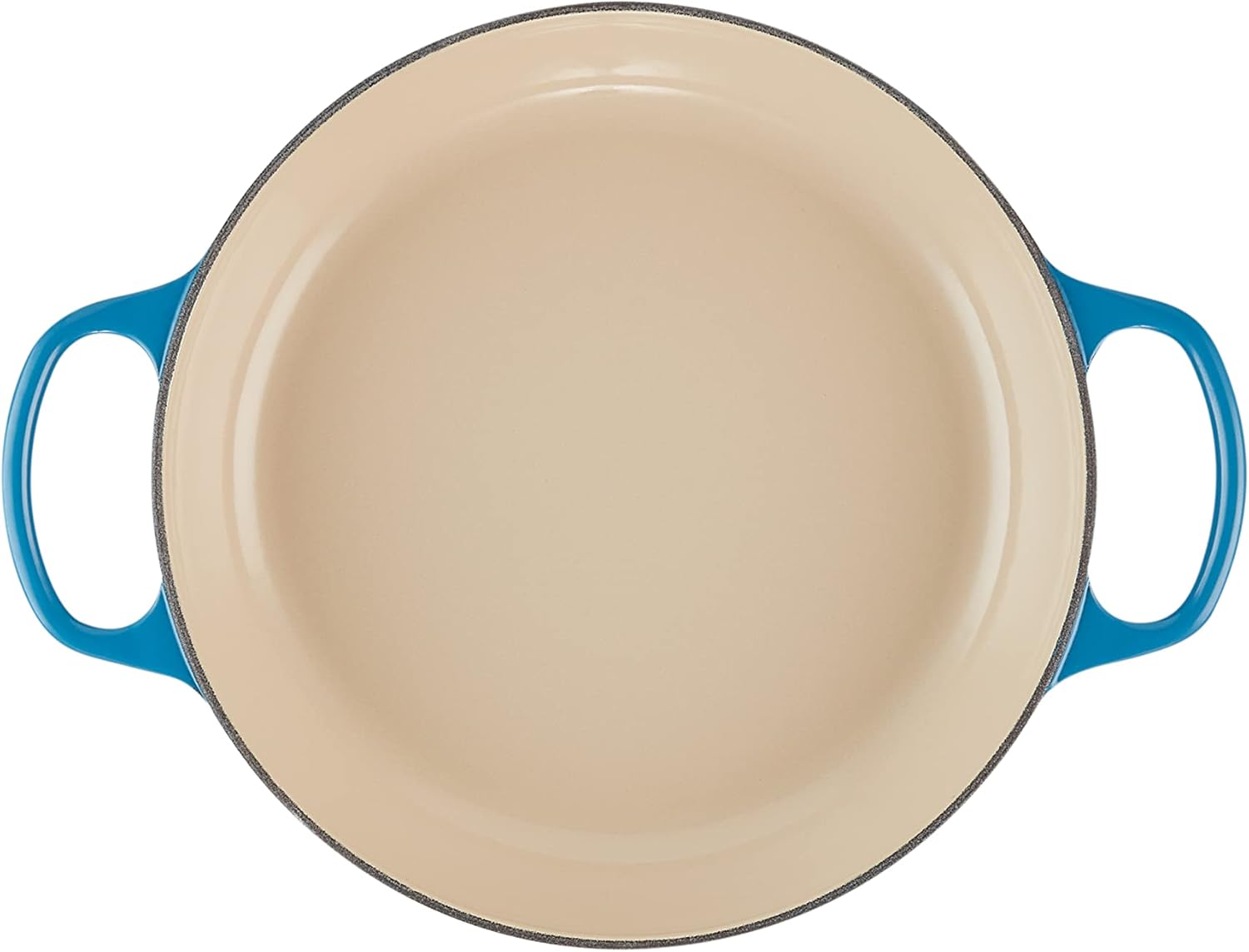 Le Creuset Signature żeliwny garnek Gourmet, okrągły, Ø 30 cm, 3,5 l, do wszystkich rodzajów kuchenek włącznie z indukcyjnymi, 5,55 kg, czerwony piec