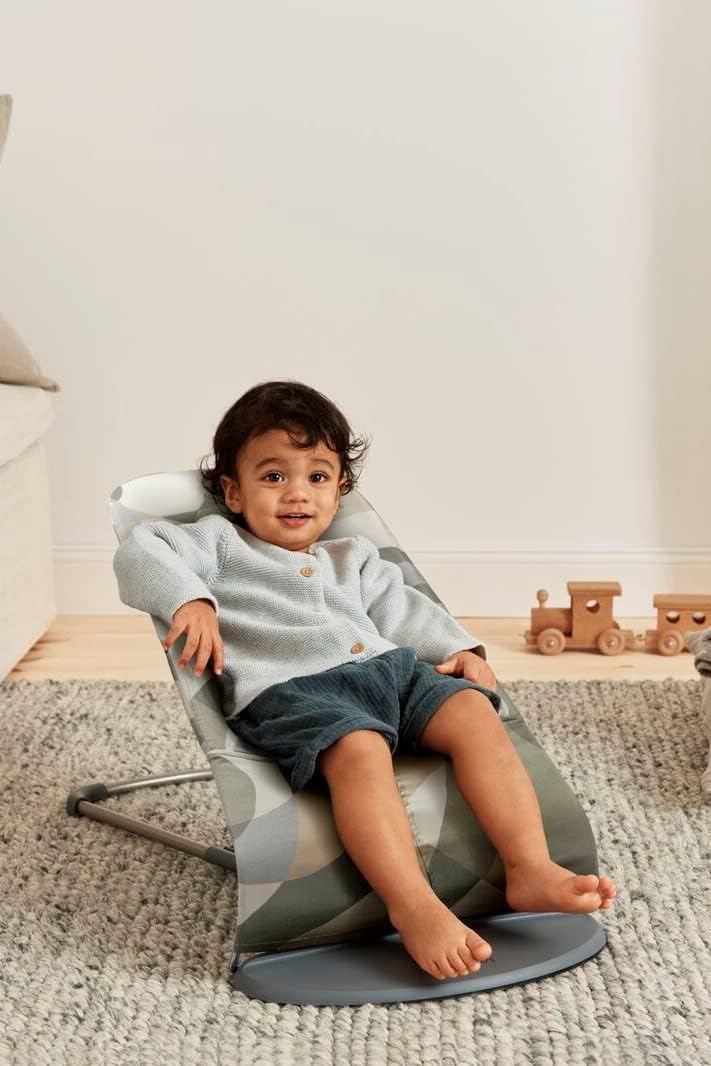 BabyBjörn Bliss bujaczek niemowlęcy, tkany, klasyczne pikowanie, piaskowo-szary