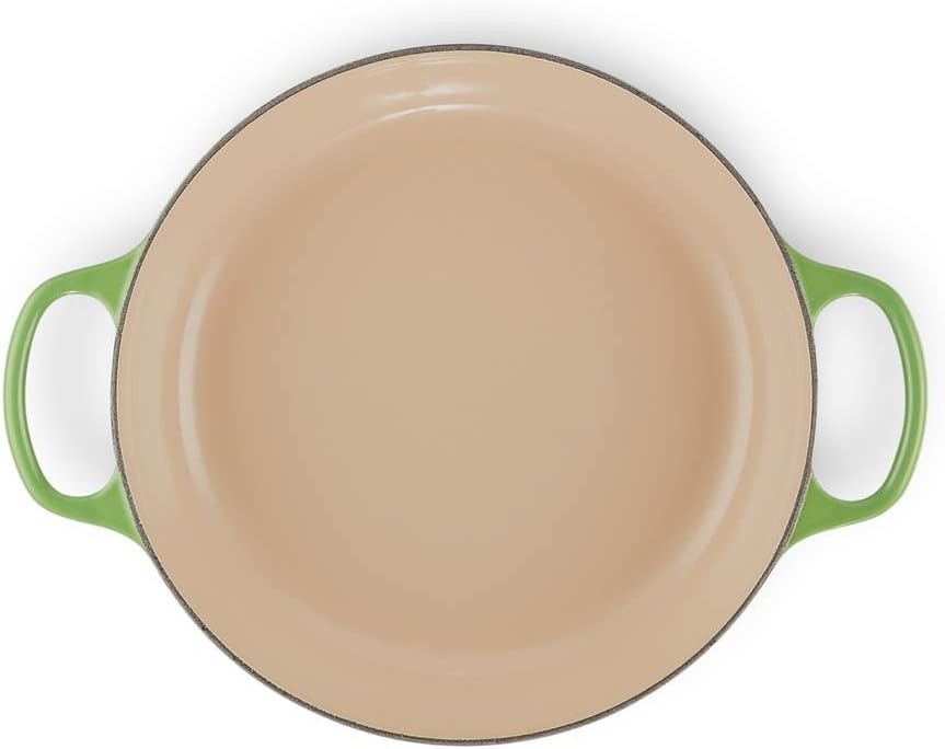 Le Creuset Signature żeliwny garnek Gourmet, okrągły, Ø 30 cm, 3,5 l, do wszystkich rodzajów kuchenek włącznie z indukcyjnymi, 5,55 kg, czerwony piec
