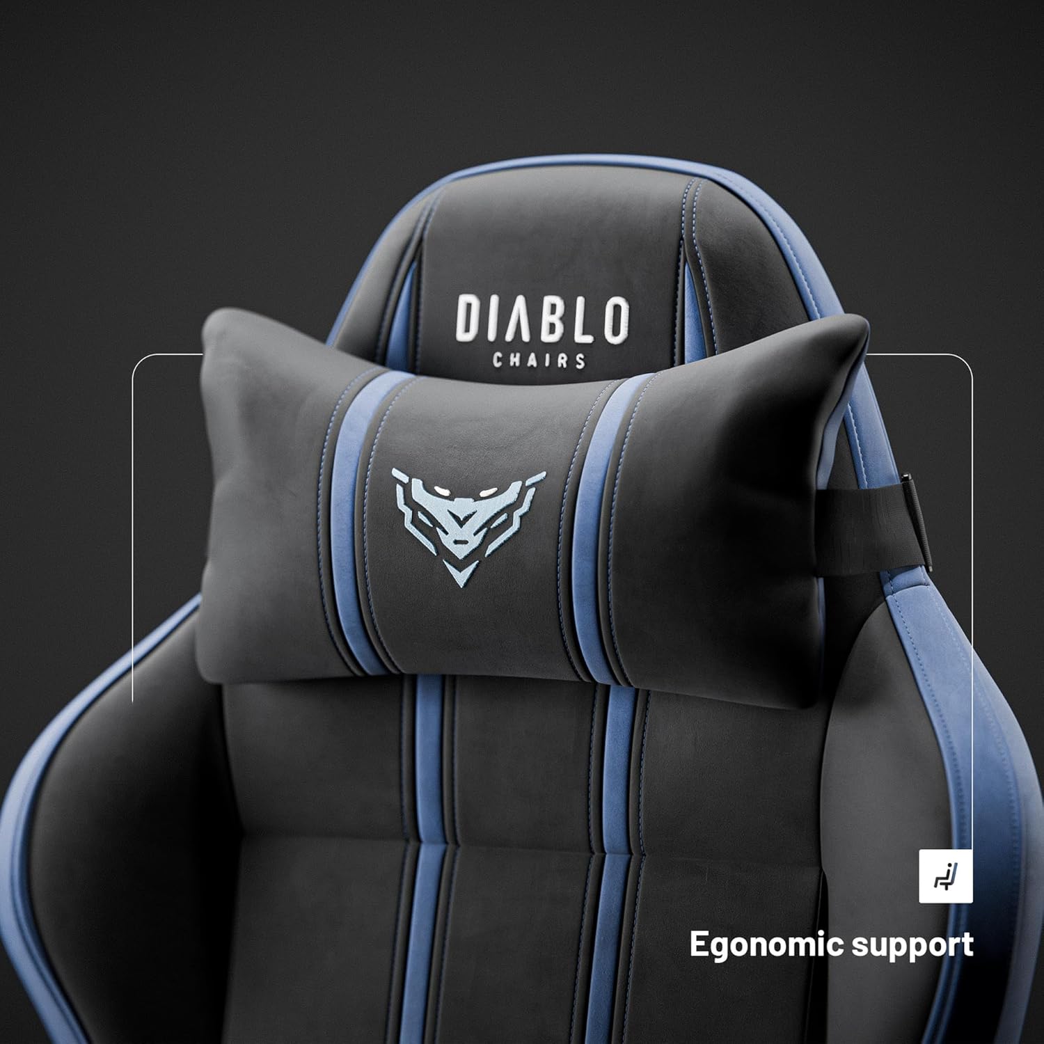 Diablo X-One 2.0 Fotel Gamingowy Krzesło Biurowe Dla Gracza Obrotowy Regulowane Podłokietniki Ekoskóra Ergonomiczny Design Funkcja Bujania Poduszka Pod Kark i Lędźwie (Candy Rose, Normal)