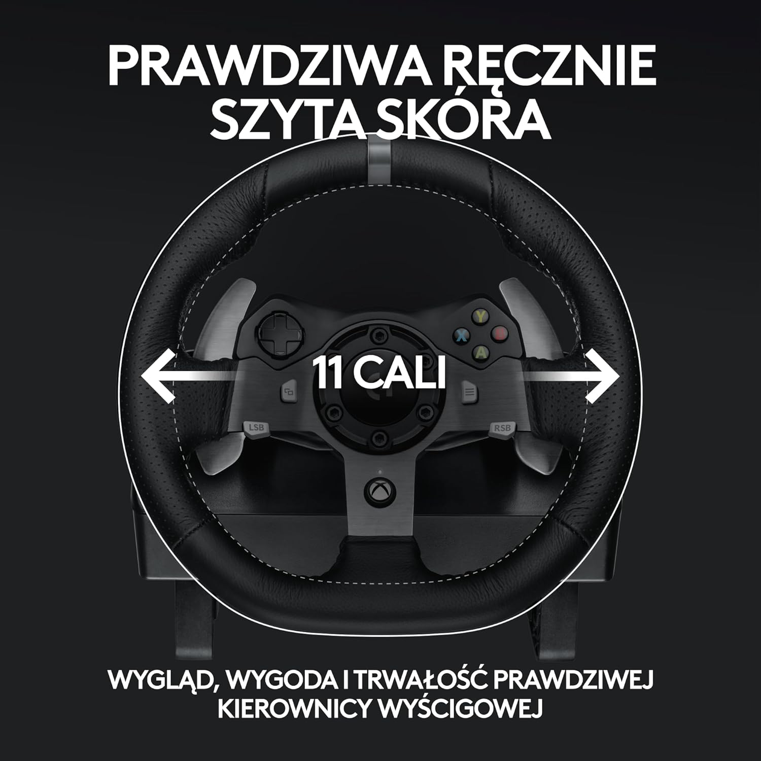 Logitech G29 Driving Force Racing Wheel For Playstation®4, Playstation®3 And Pc, Kierownica Wyścigowa Do Konsoli Playstation I Komputera, Playstation®5/Playstation®4/Playstation®3/Pc - Czarny ,941-000112