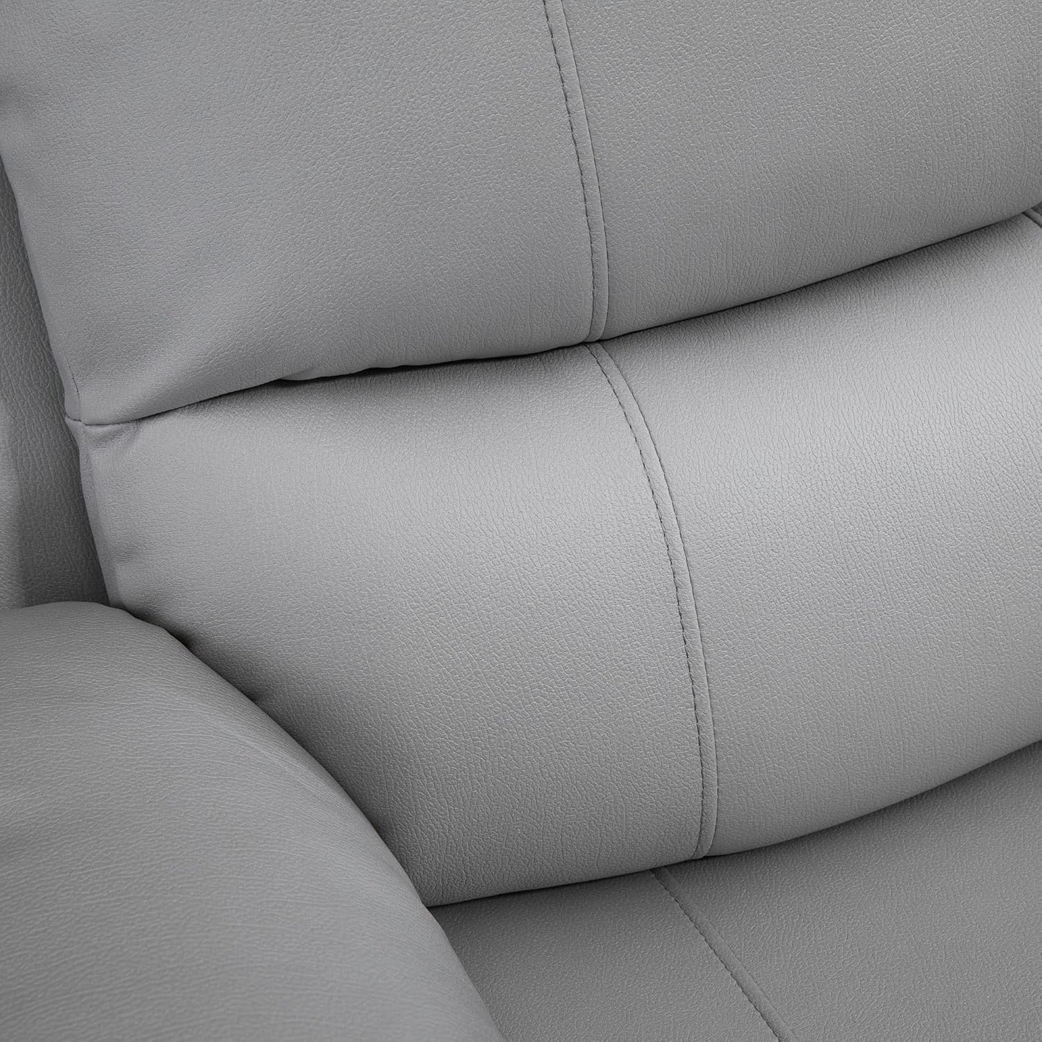 HOMCOM fotel rozkładany 135°, obrotowy fotel TV z podnóżkiem do sypialni w salonie, ładowność do 150 kg poliester zielony