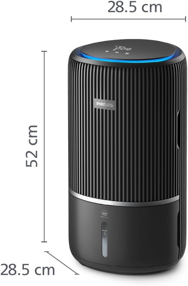 Philips, Oczyszczacz i nawilżacz powietrza 2 w 1 z serii 3400, HEPA NanoProtect + filtr z aktywnym węglem, higieniczne nawilżanie 650 ml/h, CADR 300 m³/h dla 78 m² (AC3421/13)