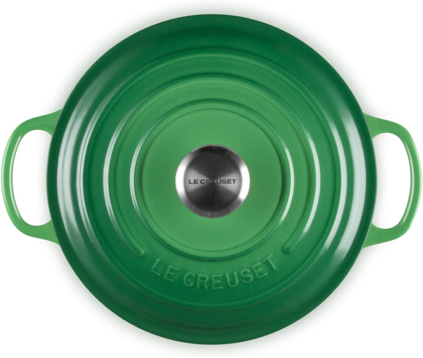 Le Creuset Signature żeliwne naczynie do pieczenia z pokrywką, Ø 26 cm, okrągłe, nadaje się do wszystkich rodzajów kuchenek i kuchenek indukcyjnych, pojemność: 5,3 l, 5,135 kg, kolor czerwony