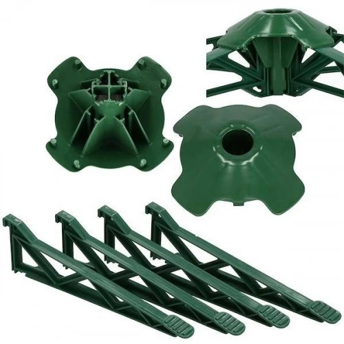 SZTUCZNA CHOINKA SOSNA OŚNIEŻONA DIAMENTOWA 250 cm KLASA PREMIUM + STOJAK