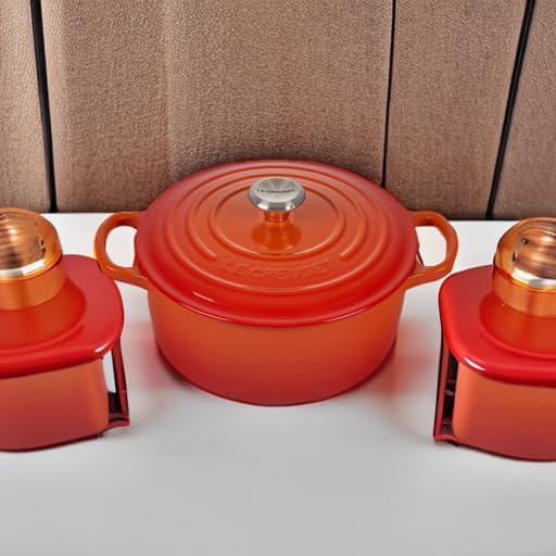 Le Creuset Signature żeliwne naczynie do pieczenia z pokrywką, Ø 26 cm, okrągłe, nadaje się do wszystkich rodzajów kuchenek i kuchenek indukcyjnych, pojemność: 5,3 l, 5,135 kg, kolor czerwony