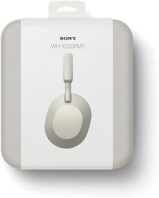 Sony WH-1000XM5 ANC Bezprzewodowe Słuchawki Nausze Z Redukcją Hałasu, Bluetooth, Clear Call Quality, Hi-Res, Do 30H Baterii, Szybkie Ładowanie, Alexa And Google Assistant, Ios And Android - Czarne