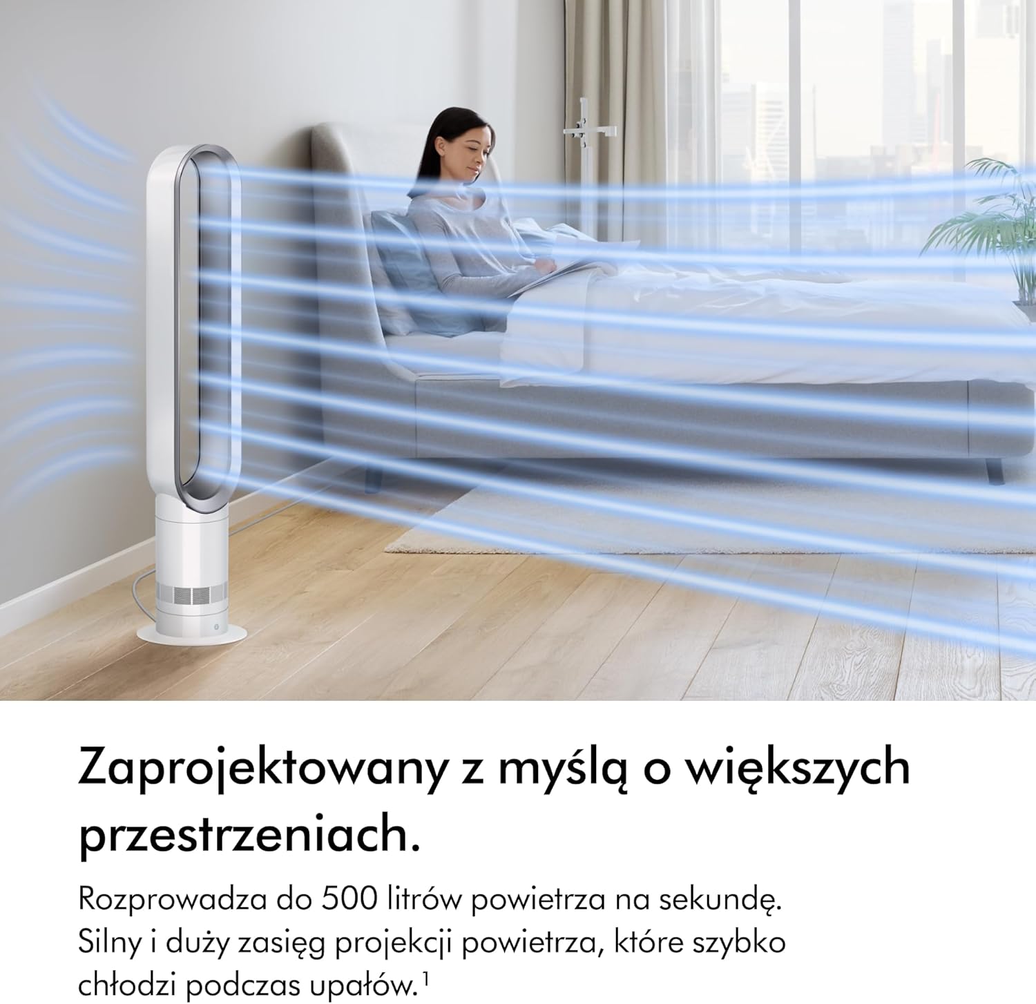 Dyson AM07 Air Multiplier Tower Fan, White