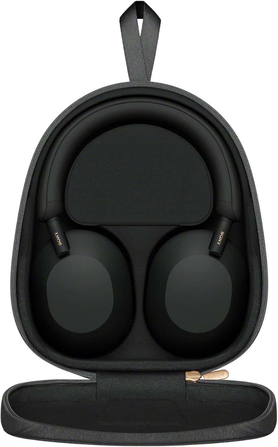 Sony WH-1000XM5 ANC Bezprzewodowe Słuchawki Nausze Z Redukcją Hałasu, Bluetooth, Clear Call Quality, Hi-Res, Do 30H Baterii, Szybkie Ładowanie, Alexa And Google Assistant, Ios And Android - Czarne