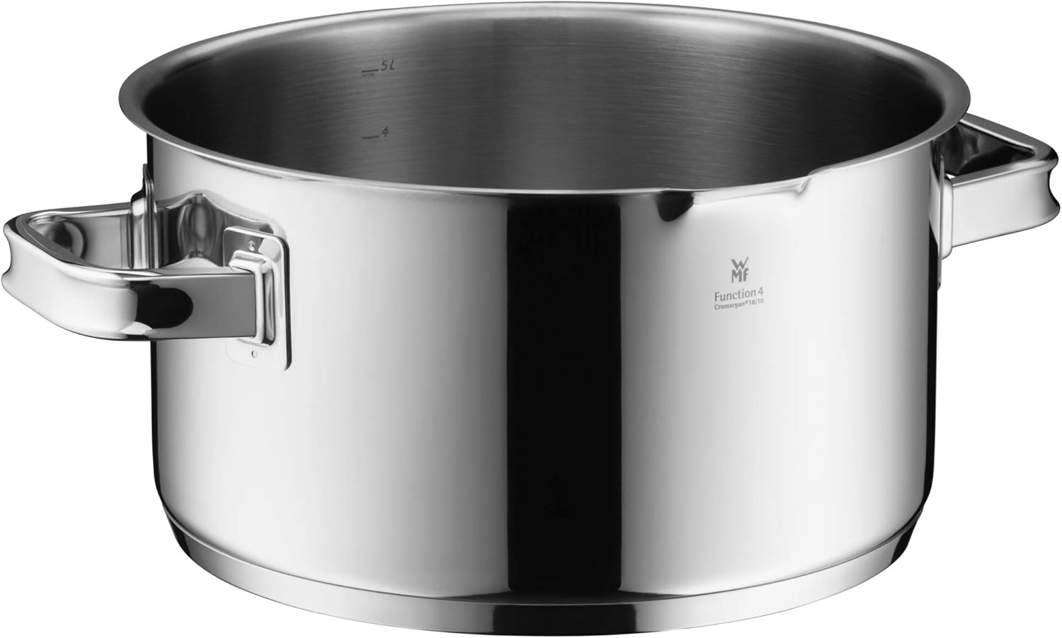 Wmf Function 4 Zestaw Garnków, Metal, Srebrny, 5 sztuk
