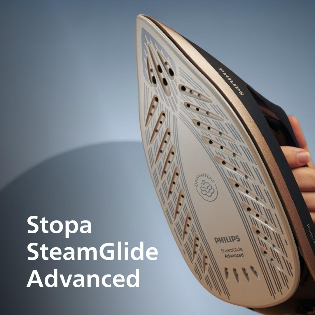 Philips PerfectCare 6000 Series Generator Pary, Silny wyrzut Pary, Gwarancja braku przypaleń, Kompaktowy Design, 1,8L Odłączany Zbiornik na Wodę, Stopa SteamGlide Advanced (PSG6064/80)