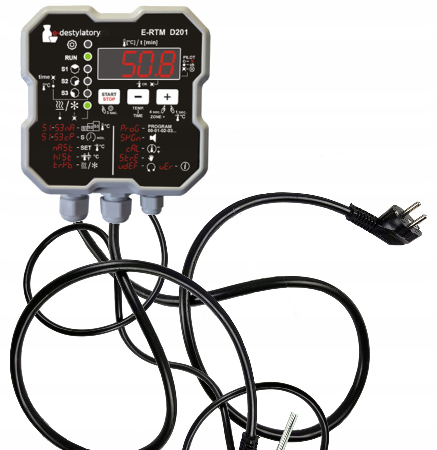 Zestaw wędzarniczy 3w1 Sterownik + Generator dymy + Grzałka