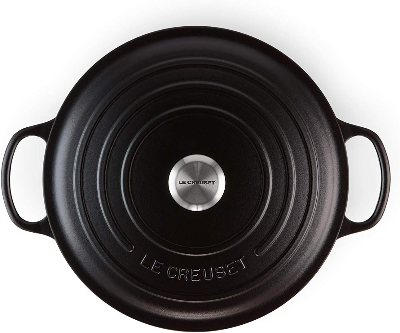 Le Creuset Signature żeliwne naczynie do pieczenia z pokrywką, Ø 26 cm, okrągłe, nadaje się do wszystkich rodzajów kuchenek i kuchenek indukcyjnych, pojemność: 5,3 l, 5,135 kg, kolor czerwony