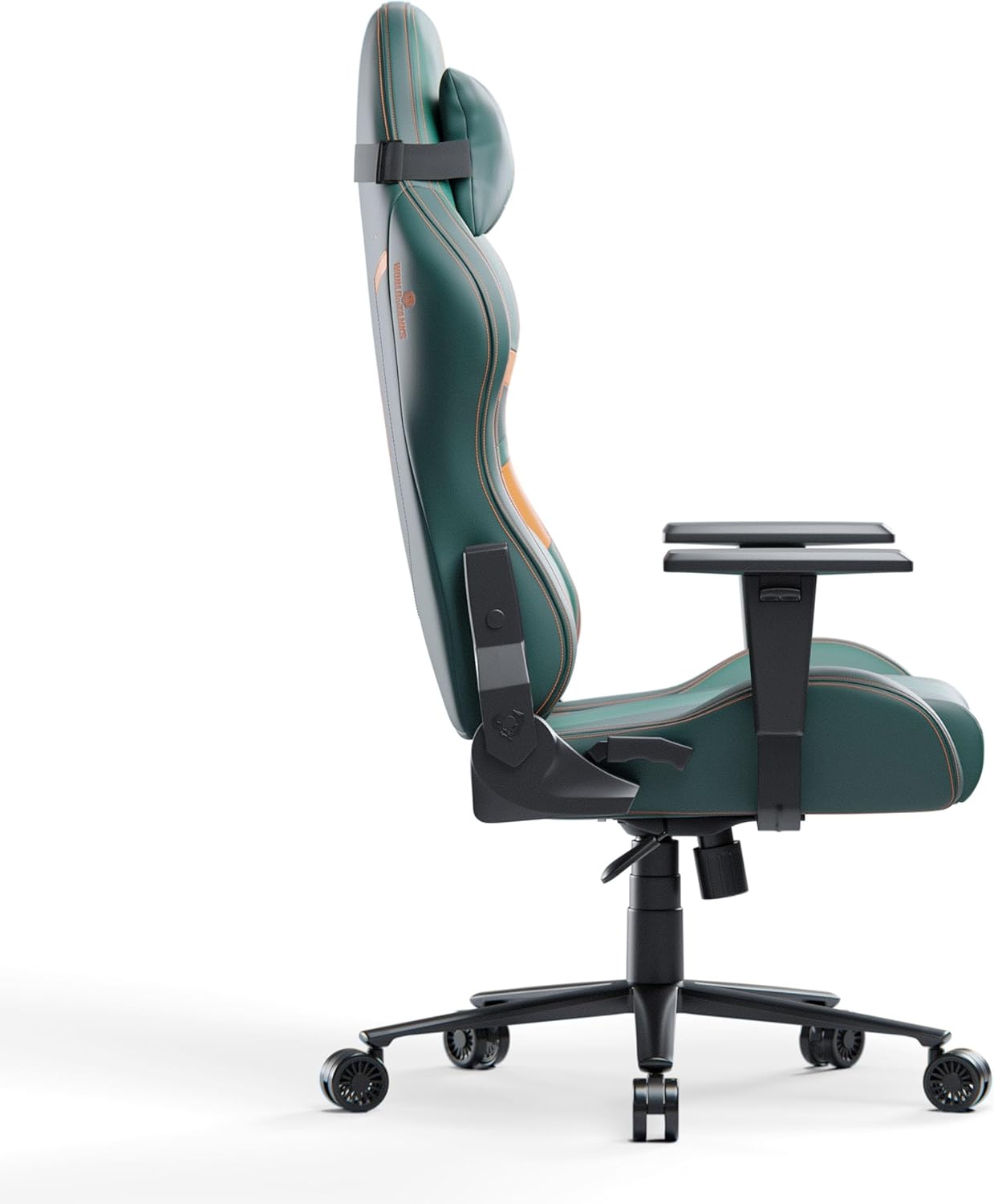Diablo X-One 2.0 Fotel Gamingowy Krzesło Biurowe Dla Gracza Obrotowy Regulowane Podłokietniki Ekoskóra Ergonomiczny Design Funkcja Bujania Poduszka Pod Kark i Lędźwie (Candy Rose, Normal)