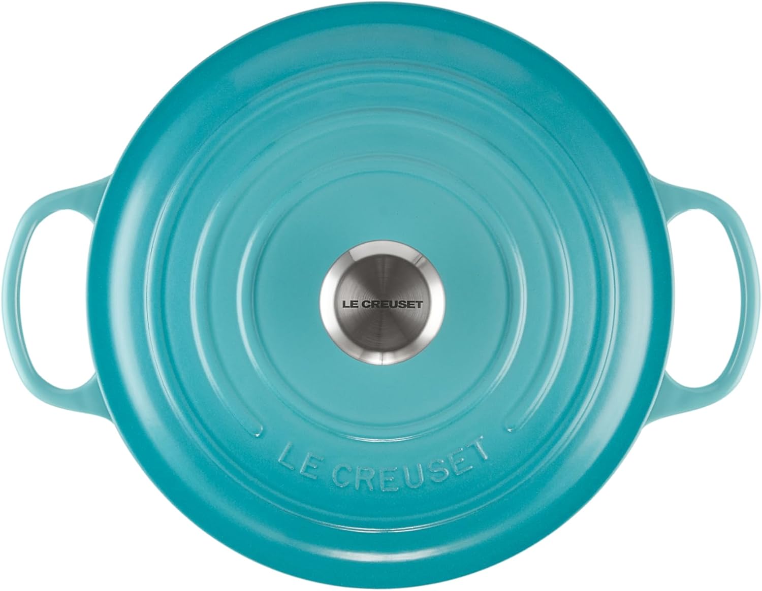 Le Creuset Signature żeliwne naczynie do pieczenia z pokrywką, Ø 26 cm, okrągłe, nadaje się do wszystkich rodzajów kuchenek i kuchenek indukcyjnych, pojemność: 5,3 l, 5,135 kg, kolor czerwony