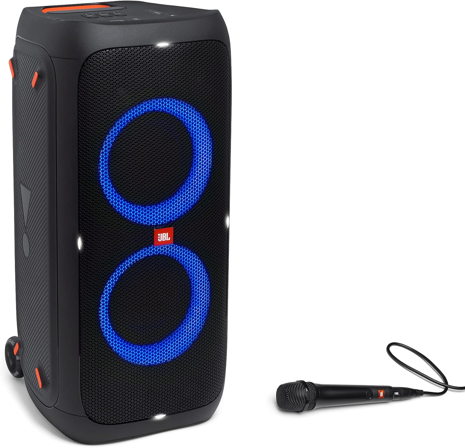 Jbl Partybox 110 JBLPARTYBOX110EU Głośnik Bluetooth, Czarny, 24 x 69 x 2,5 cm