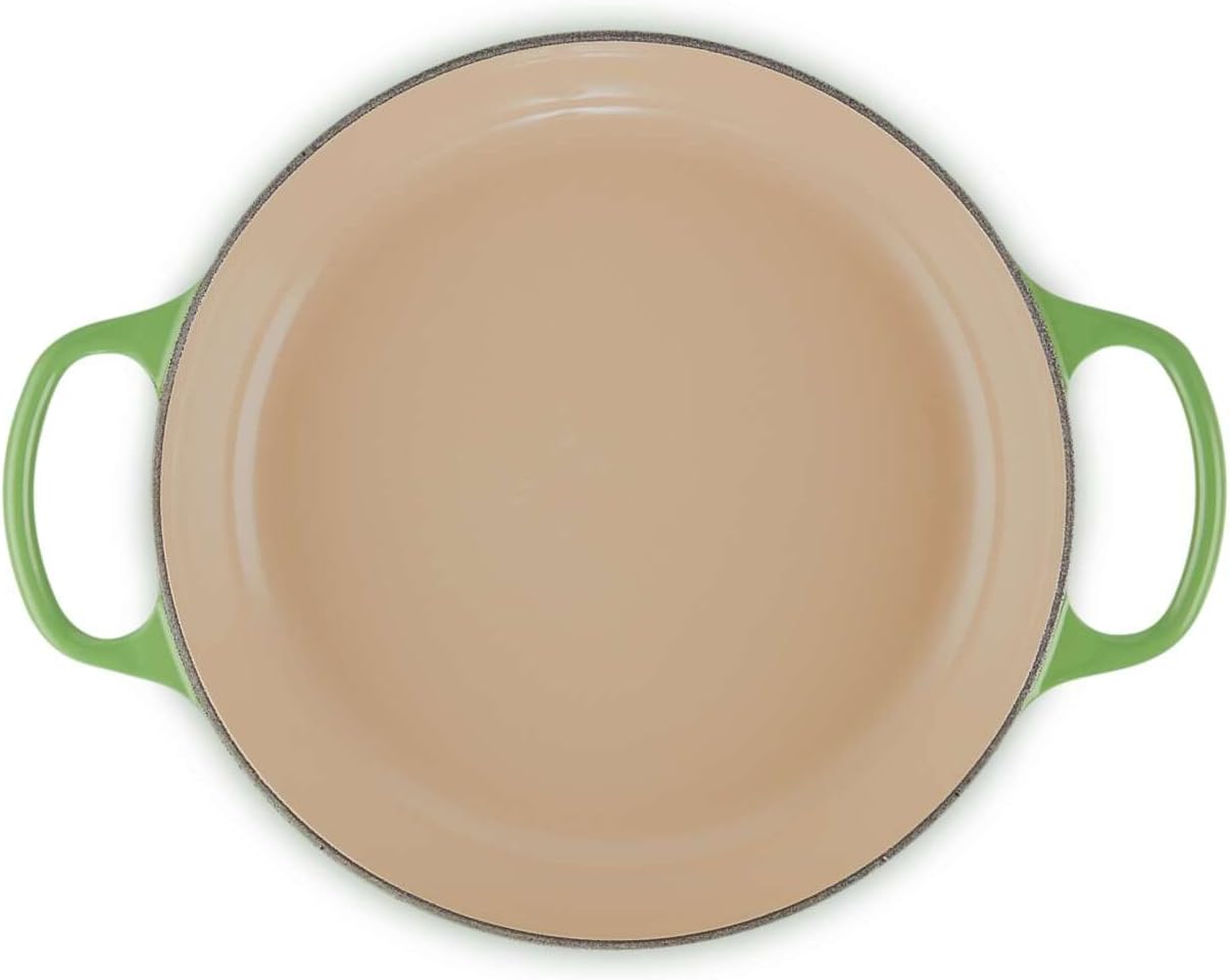 Le Creuset Signature żeliwny garnek Gourmet, okrągły, Ø 30 cm, 3,5 l, do wszystkich rodzajów kuchenek włącznie z indukcyjnymi, 5,55 kg, czerwony piec