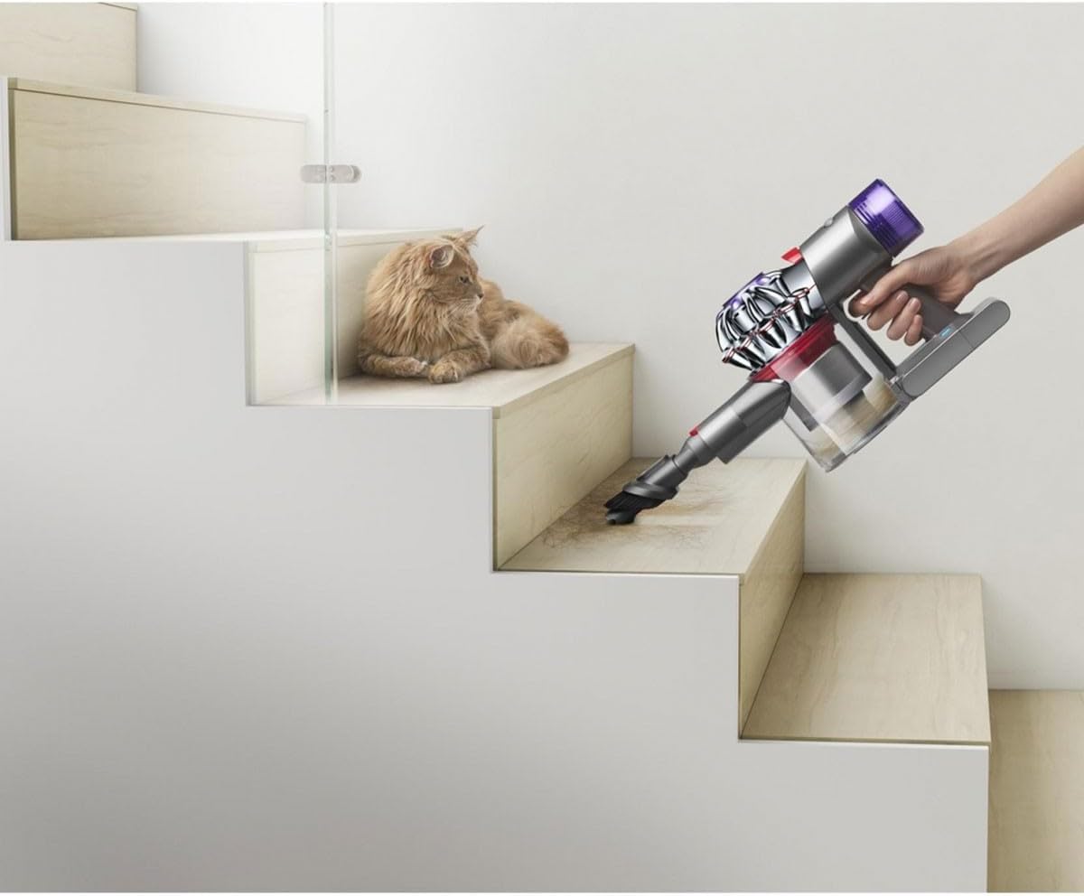 Bezprzewodowy odkurzacz pionowy Dyson V8™ Advanced (Srebro/Nikiel)