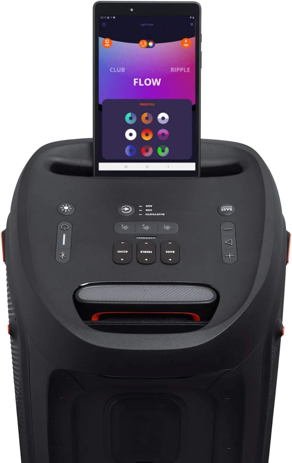 Jbl Partybox 110 JBLPARTYBOX110EU Głośnik Bluetooth, Czarny, 24 x 69 x 2,5 cm