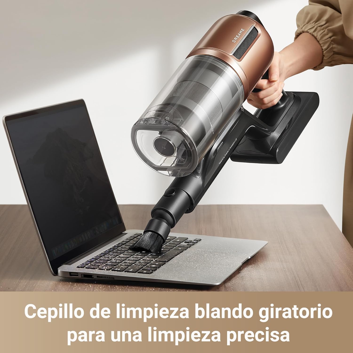 DREAME Bezprzewodowy odkurzacz Z30, bezprzewodowy odkurzacz elektryczny, ssanie 310 AW, zasięg 90 min, automatyczne wykrywanie zanieczyszczeń, automatyczna regulacja ssania
