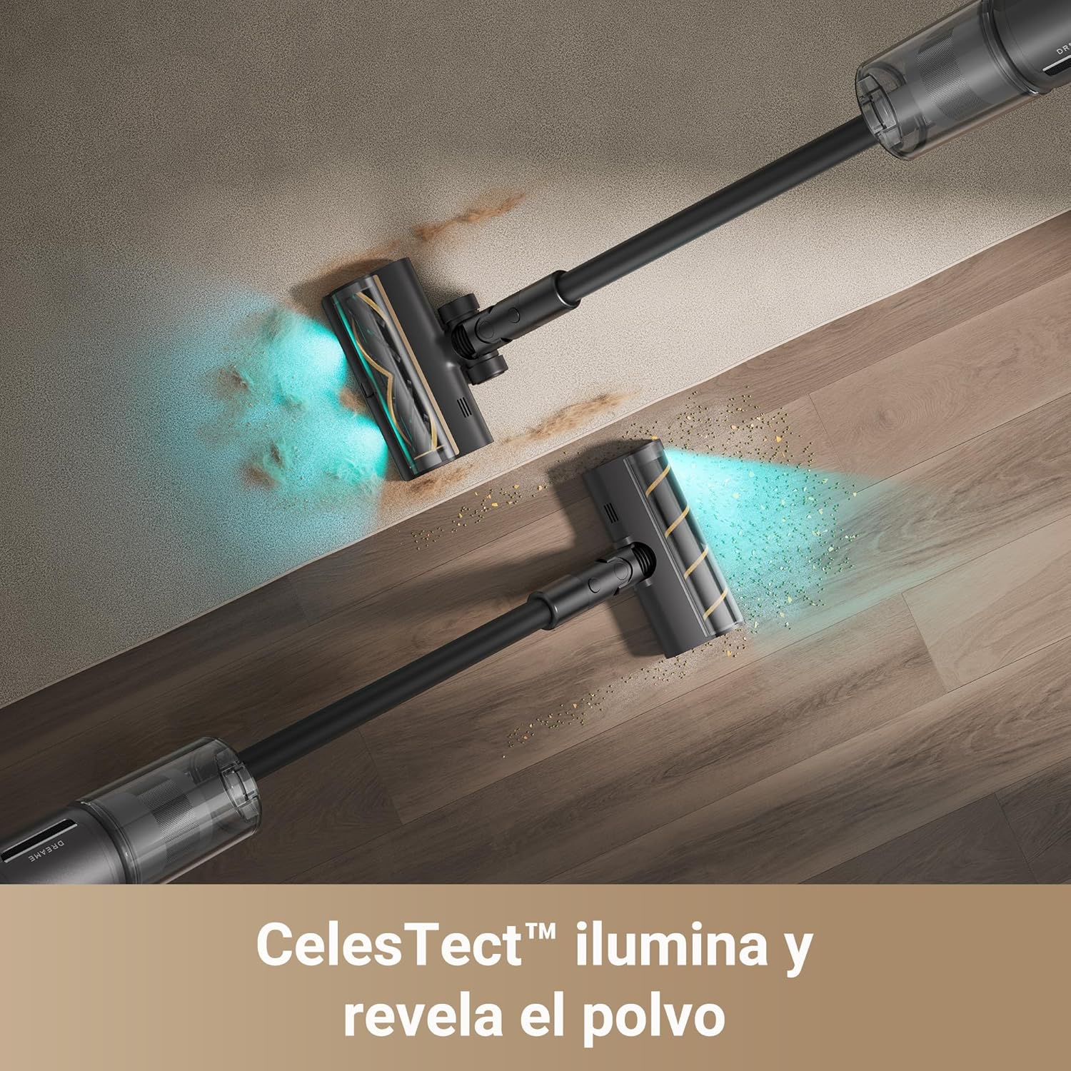 DREAME Bezprzewodowy odkurzacz Z30, bezprzewodowy odkurzacz elektryczny, ssanie 310 AW, zasięg 90 min, automatyczne wykrywanie zanieczyszczeń, automatyczna regulacja ssania