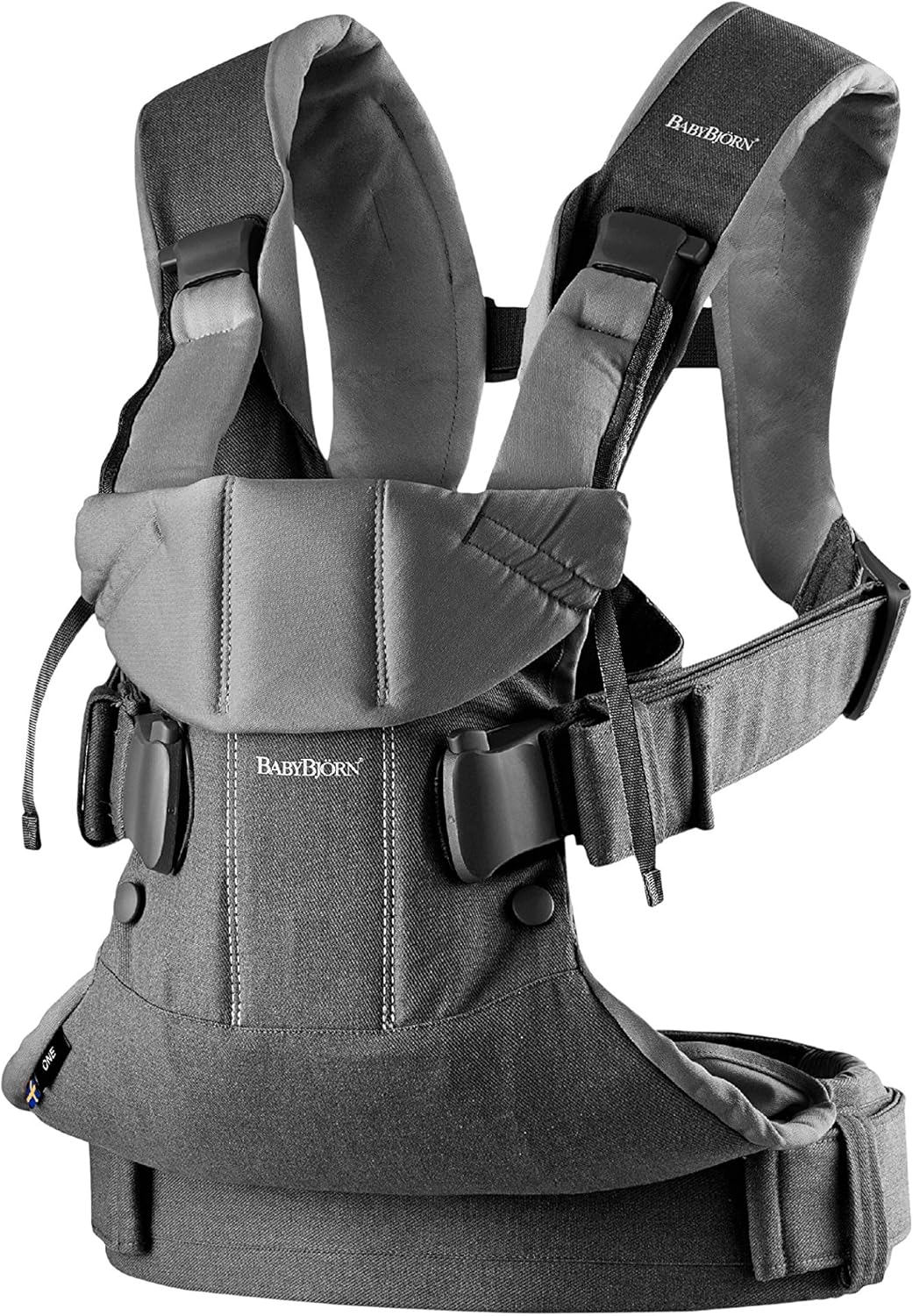 BabyBjörn Nosidełko dla niemowląt One Air, siatka 3D, szaro-beżowe