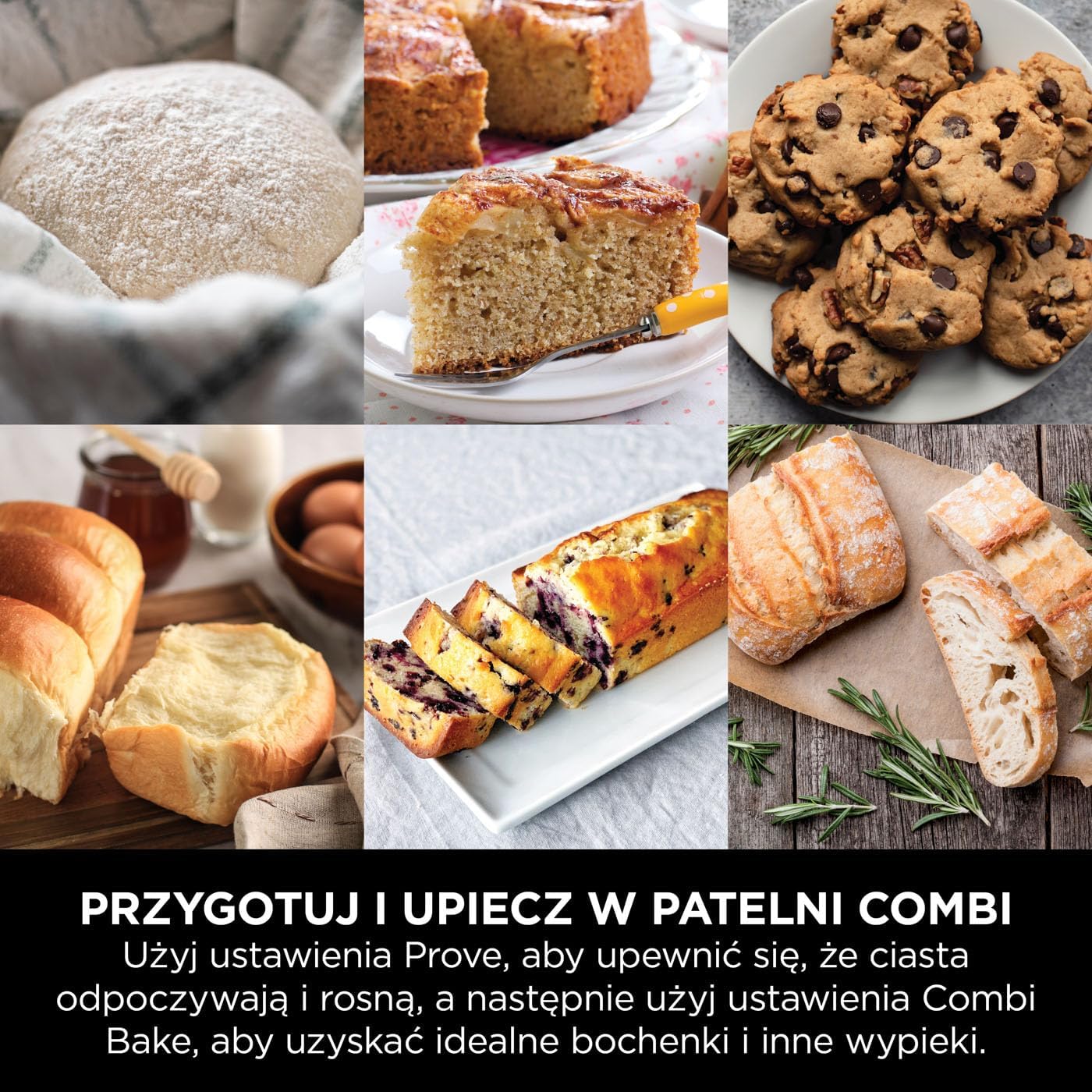 Ninja Combi 12-w-1 Multi-Cooker, kuchenka wielofunkcyjna, piekarnik i frytownica, 12 funkcji, przygotuj posiłki rodzinne w 15 minut, zawiera blachę do pieczenia, patelnię i przepisy, szary, SFP700EU