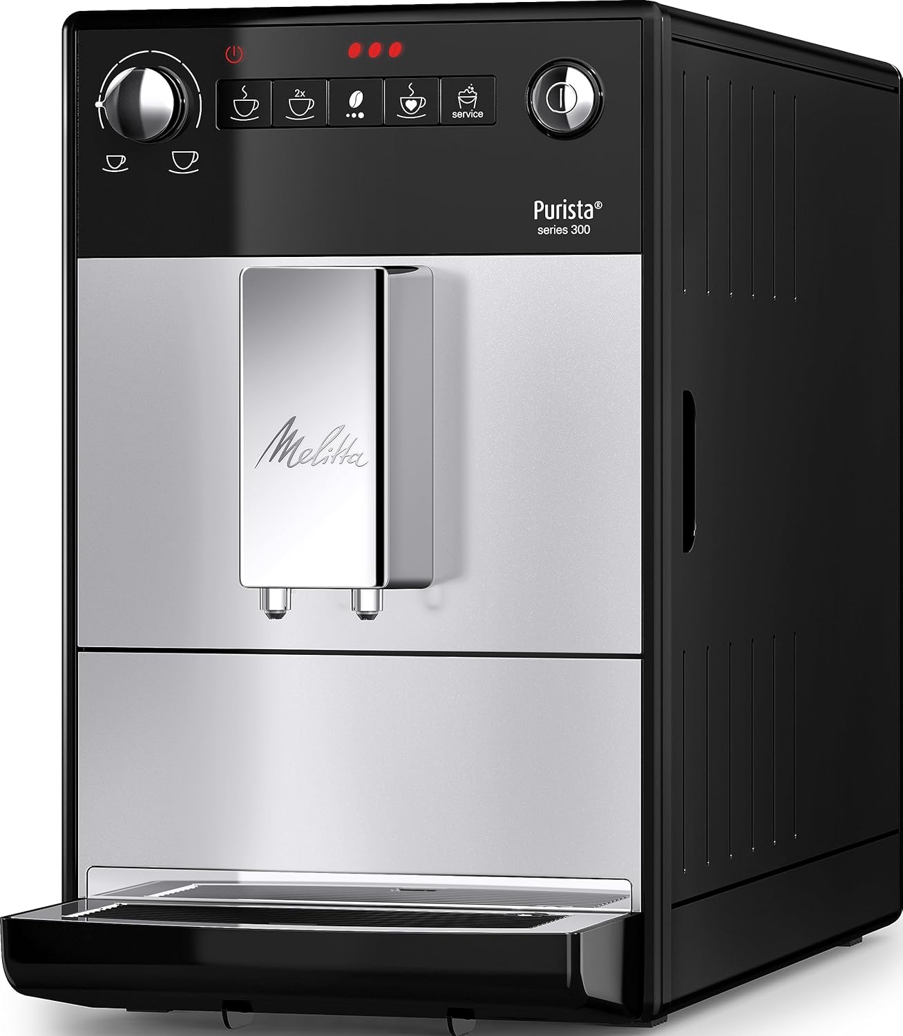 Melitta Purista Automatyczny Ekspres do Kawy, Srebrny, 1400W 220V