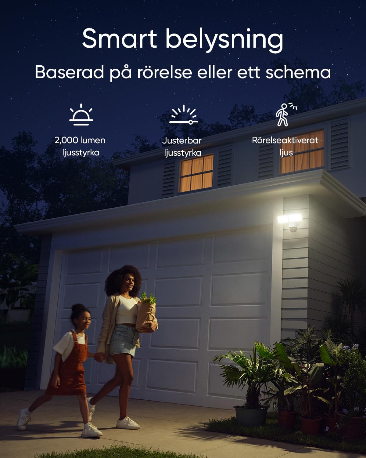 eufy Security Floodlight Camera E340 Podwójne kamery Przewodowa zewnętrzna kamera bezpieczeństwa, rozdzielczość 3K,obrót i pochylenie 360°,nagrywanie 24/7,zgodność z HomeBase 3,brak opłaty miesięcznej